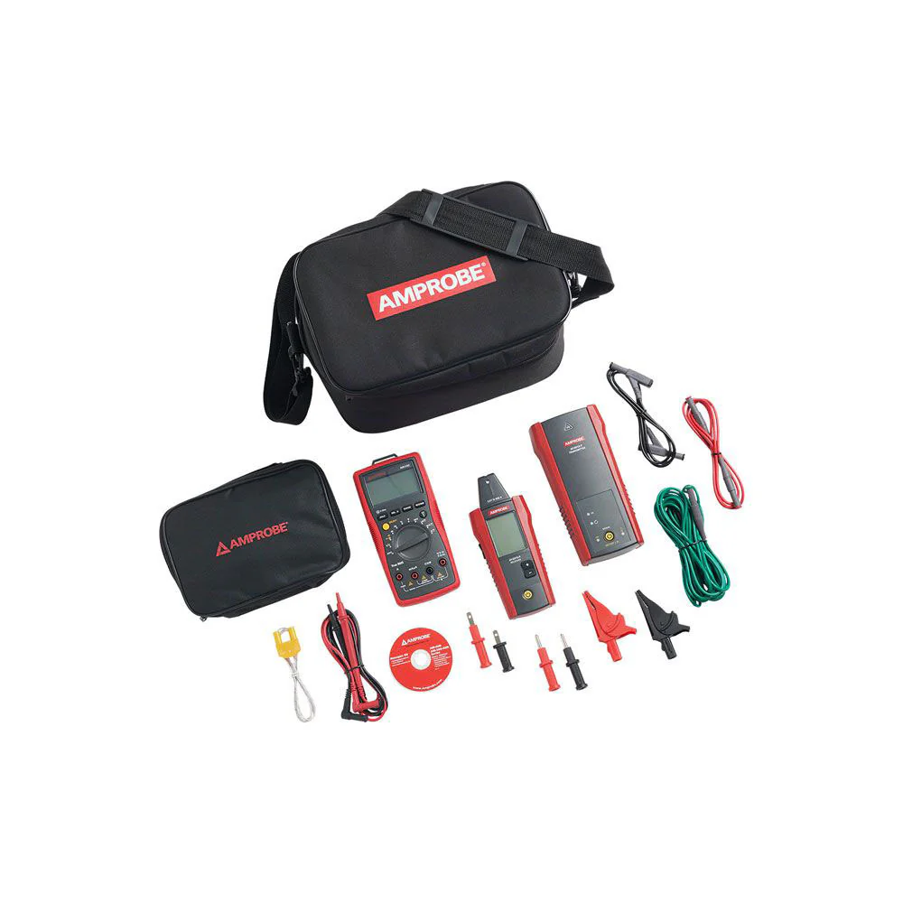 Amprobe 5103770 AT-6010/KIT Wire Tracer Kit with Digital Multimeter - Moutools