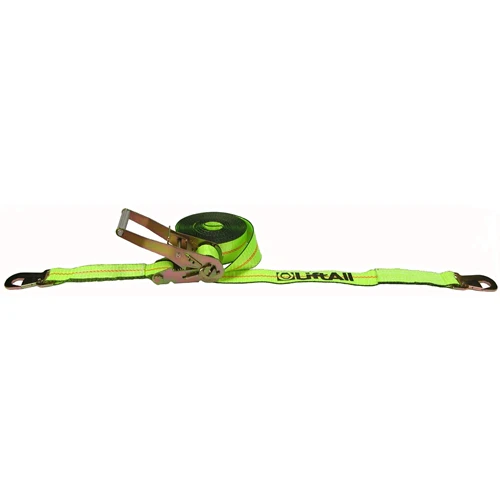 Lift All TE61006 Tuff-Edge Ratchet Tiedown Strap w/Stamped Snap Hook-Flat, 2
