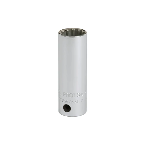 Proto J5018DPL Socket 3/8 Dr. Deep 9/16 #18 12 Pt. - Spline - Moutools