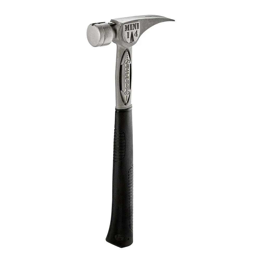 Stiletto TBM14RSS 14 Oz. Tibone, Smooth Face, 15.25” Straight Grip - Moutools
