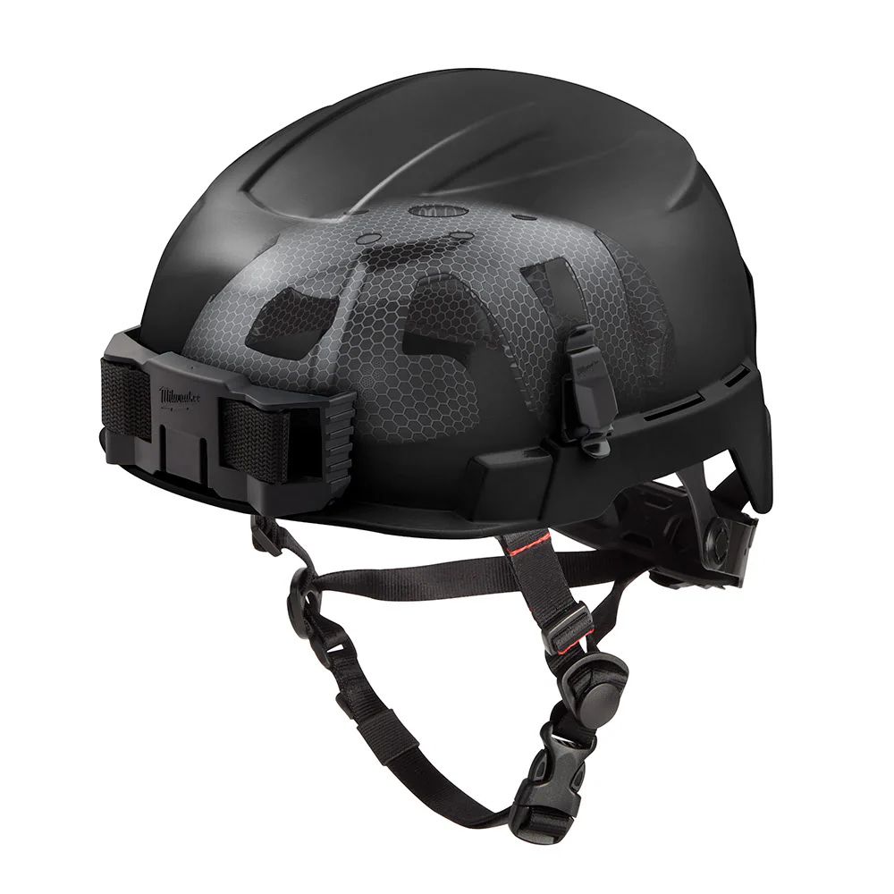 Milwaukee 48-73-1361 BOLT Black Safety Helmet with IMPACT ARMOR Liner (USA) - Type 2, Class E - Moutools