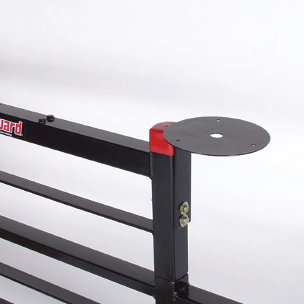 WeatherGuard 1919 Steel Cab Protector Ladder Mount, Round Base Side-Access - Moutools