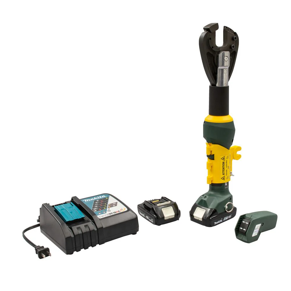 Greenlee EK425LXR11ACSR EK425LXR 6 Ton, Hard Metal Remote Cutter, 2.0Ah Battery, 120V Charger - Moutools