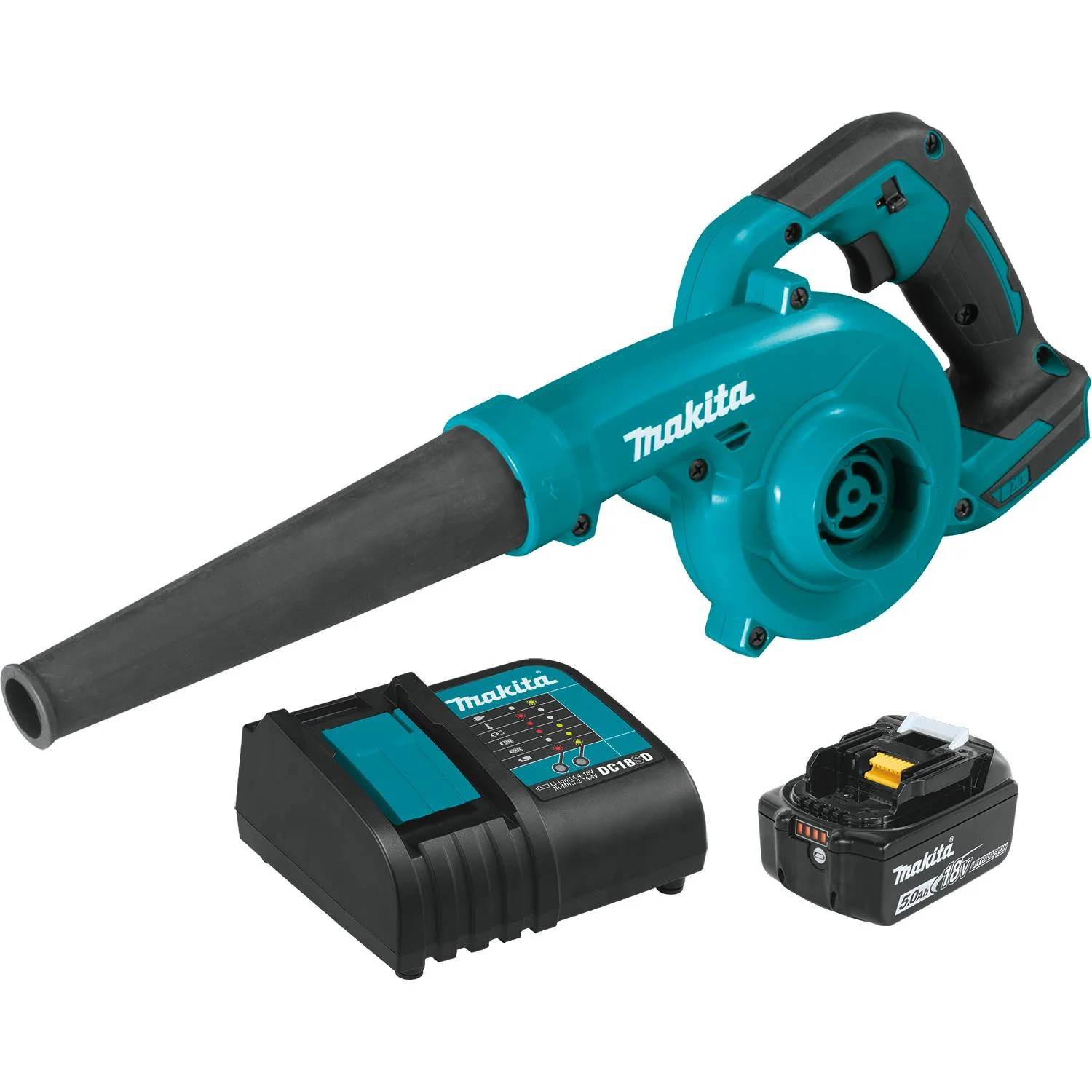 Makita XBU05ST1 18V LXT® Lithium-Ion Cordless Blower Kit (5.0Ah) - Moutools