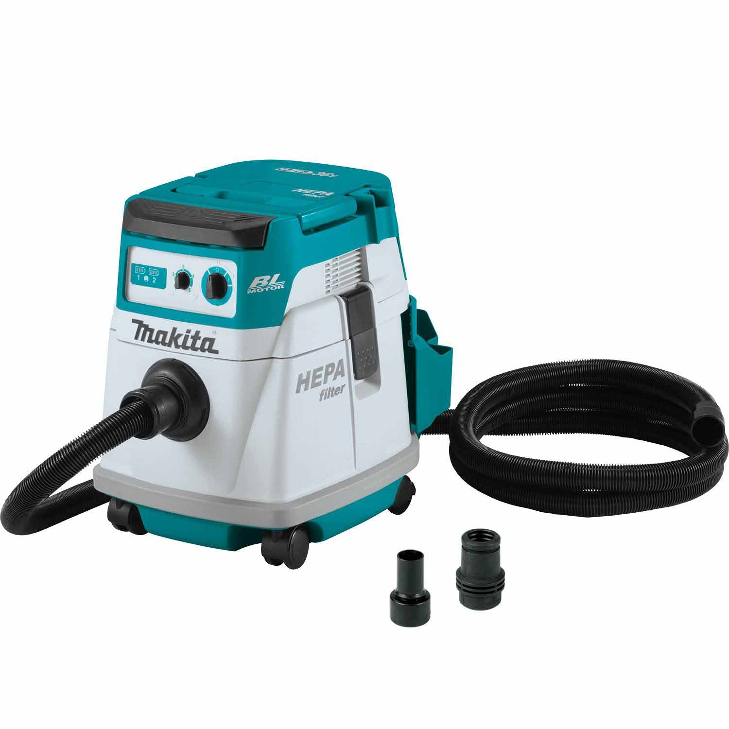 Makita XCV24ZX 36V (18V X2) LXT HEPA Filter Dry Dust Extractor 4 Gal, Tool Only - Moutools