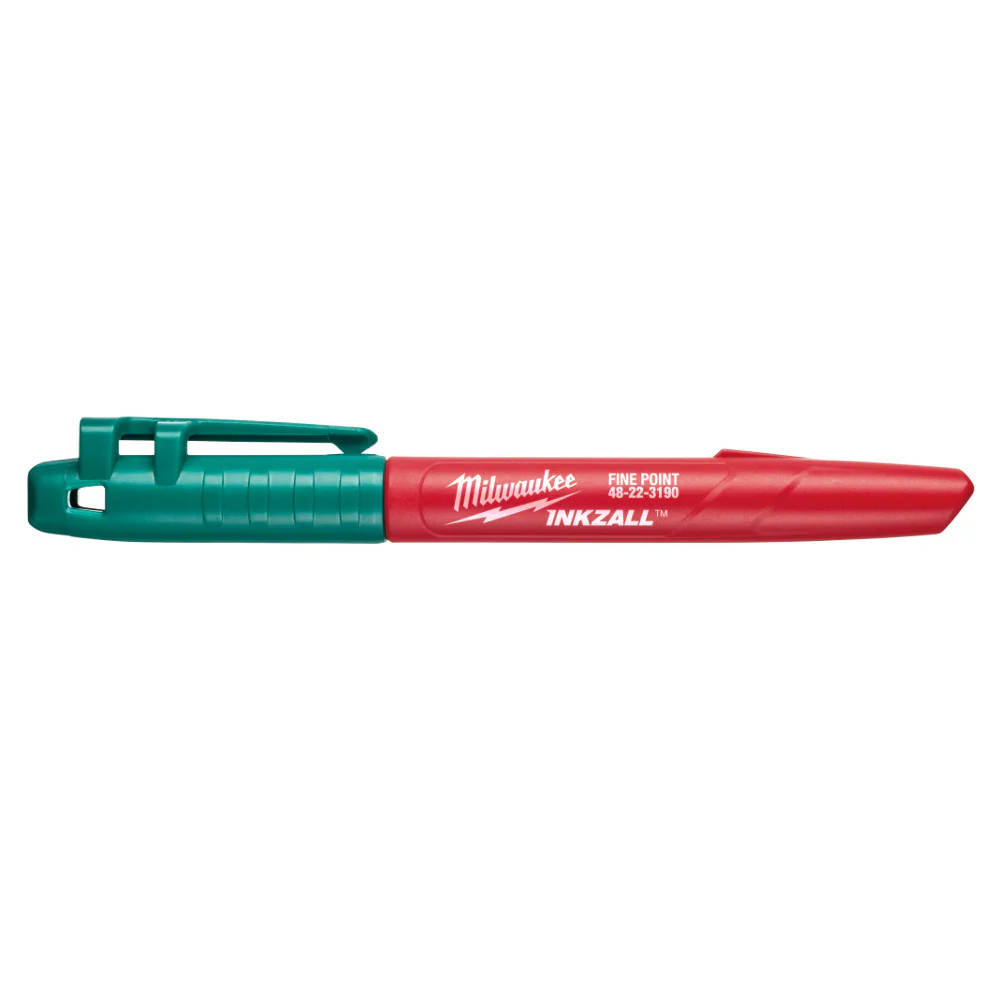 Milwaukee 48-22-3190 INKZALL Green Fine Point Markers - Moutools