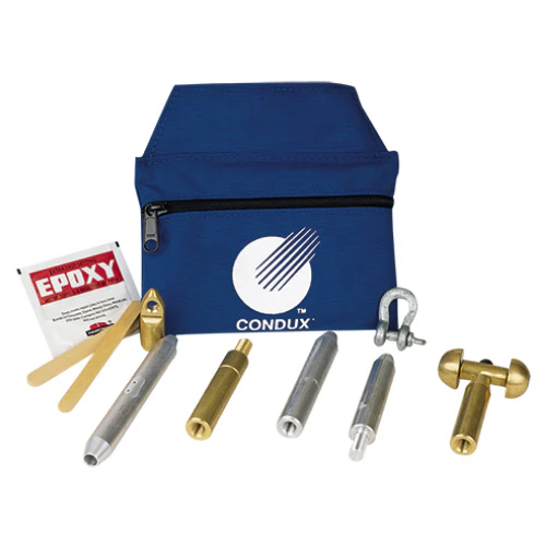 Condux 08033493 M8 Metric Thread Duct Rodder Accessory Kit - Moutools