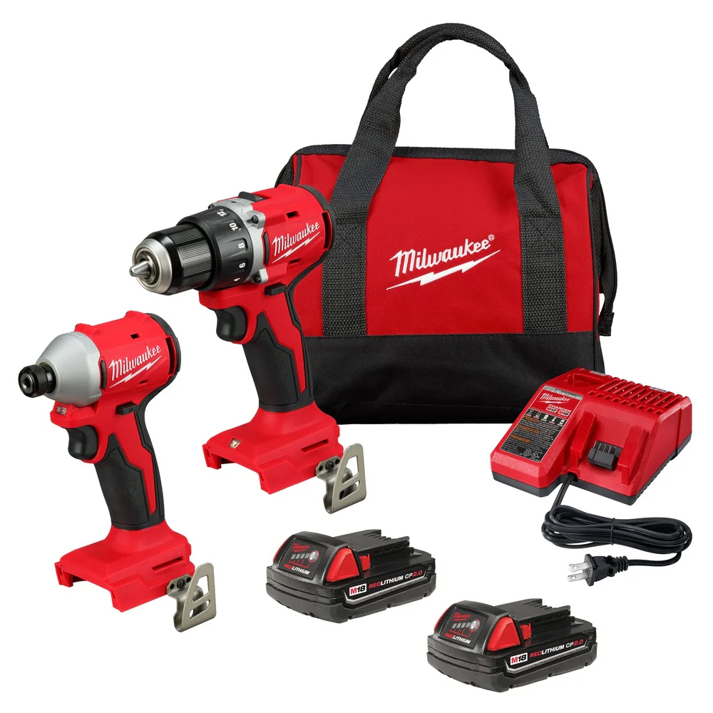 Milwaukee 3692-22CT M18 Compact Brushless 2-Tool Combo Kit - Moutools