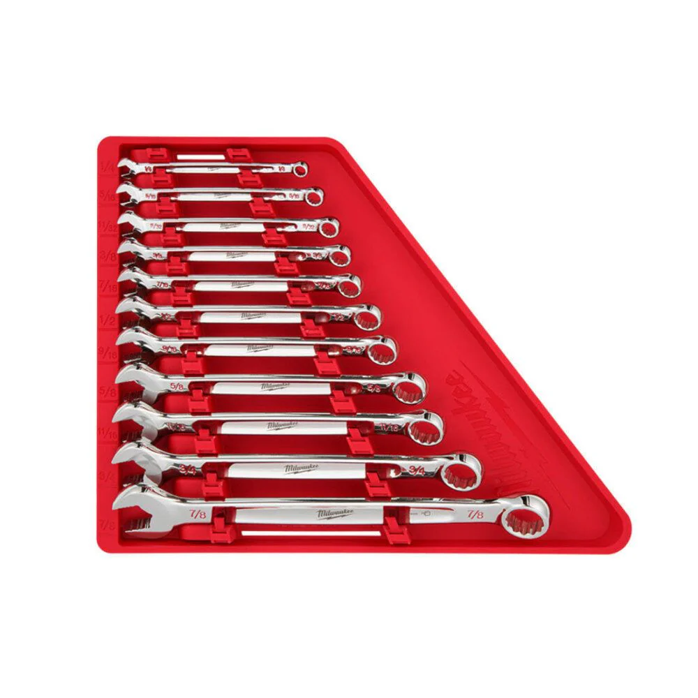 Milwaukee 48-22-9411 11pc SAE Combination Wrench Set - Moutools