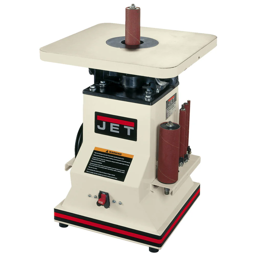 Jet JT9-708404 JBOS-5 Benchtop Oscillating Spindle Sander, 1/2HP, 1PH 115V - Moutools
