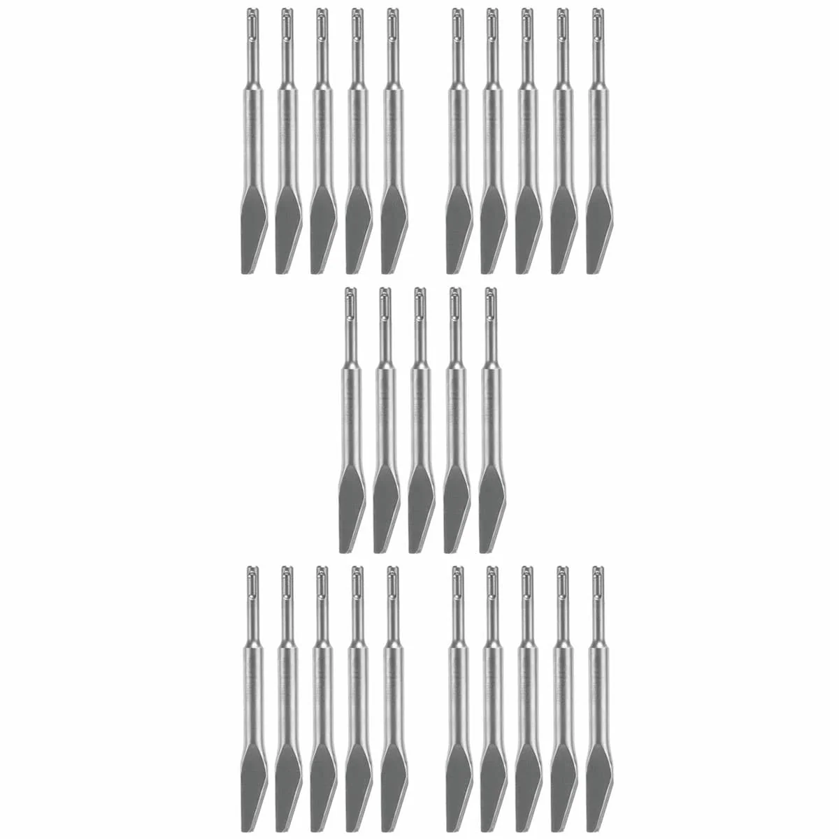 Bosch HS1401B25 25 pc. 3/8 In. Mortar Knife SDS-plus Bulldog Hammer Steel - Moutools