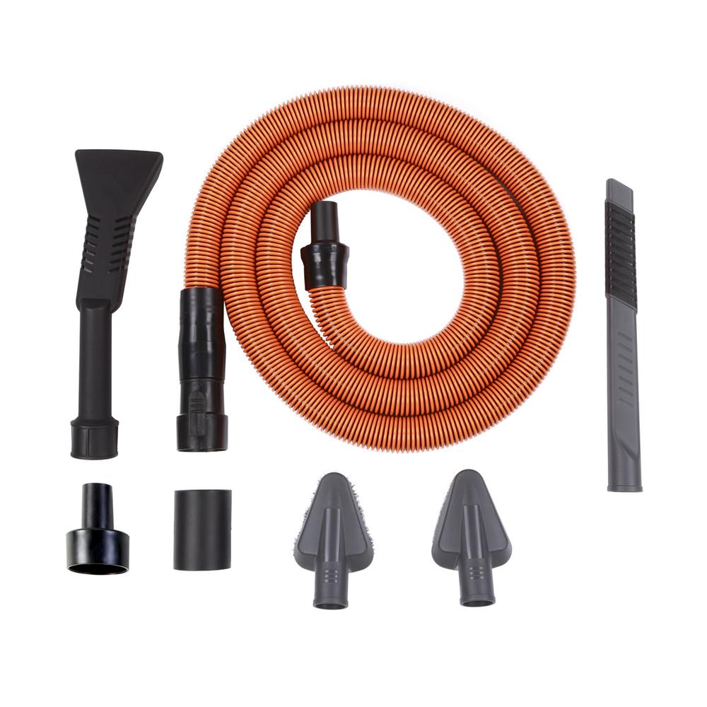 RIDGID 32698 VT2534 6-Piece Auto Detailing Vacuum Hose Accessory Kit - Moutools