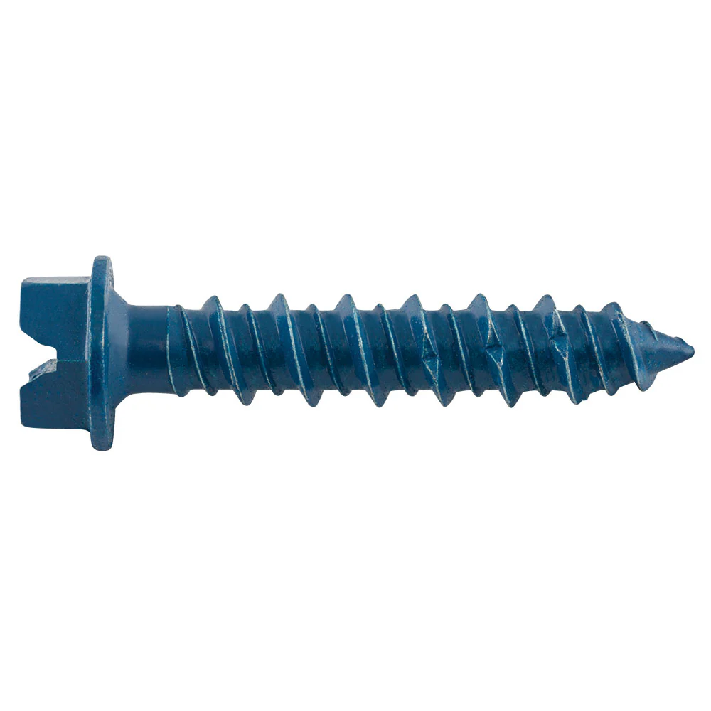 DeWalt DFM12720 UltraCon+ 1/4 X 1-1/4-Blue Hex Washer, Gimlet, Box of 100 - Moutools