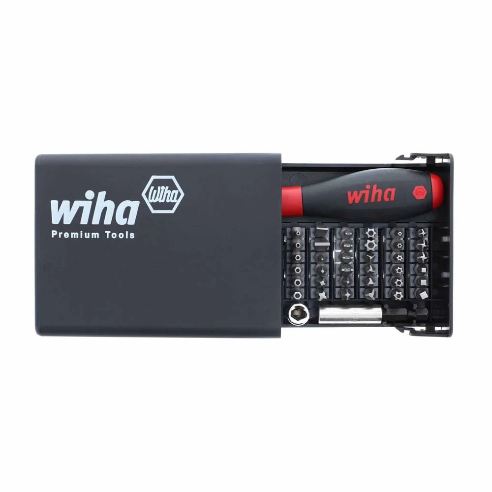 Wiha 71990 39 Piece Bits Collector Security Bits Set - Moutools