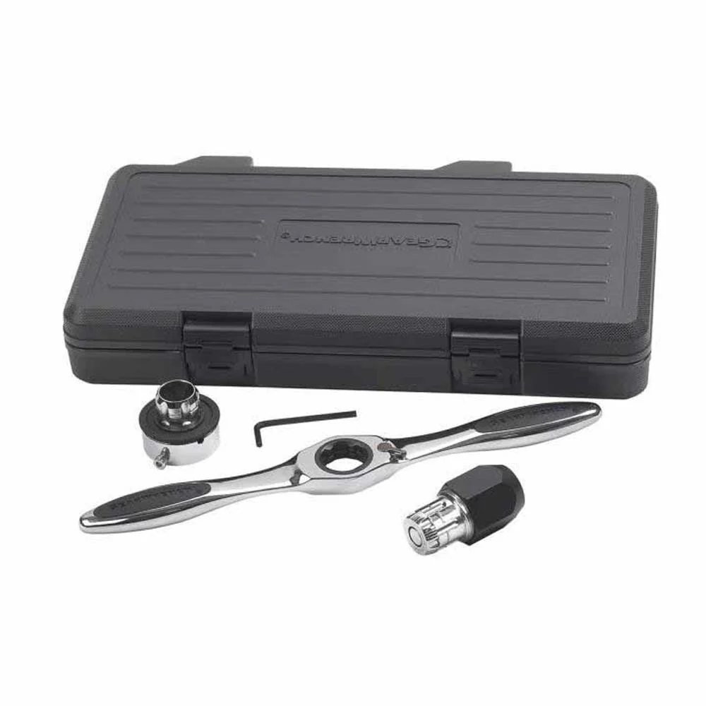GearWrench 82806 4 Pc. Ratcheting Tap and Die Drive Accessory Set - Moutools