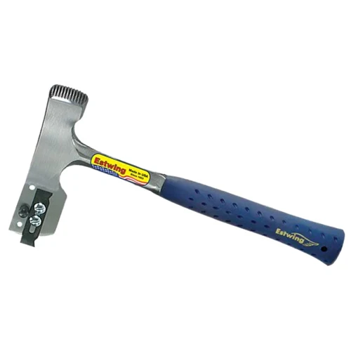 EstWing E3-CA 28 oz Solid Steel Milled Face Shingler's Hammer - Moutools