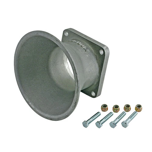 Condux 08934000 Flexible Cable Guide Bell Adapter with Mounting Bolts, 4