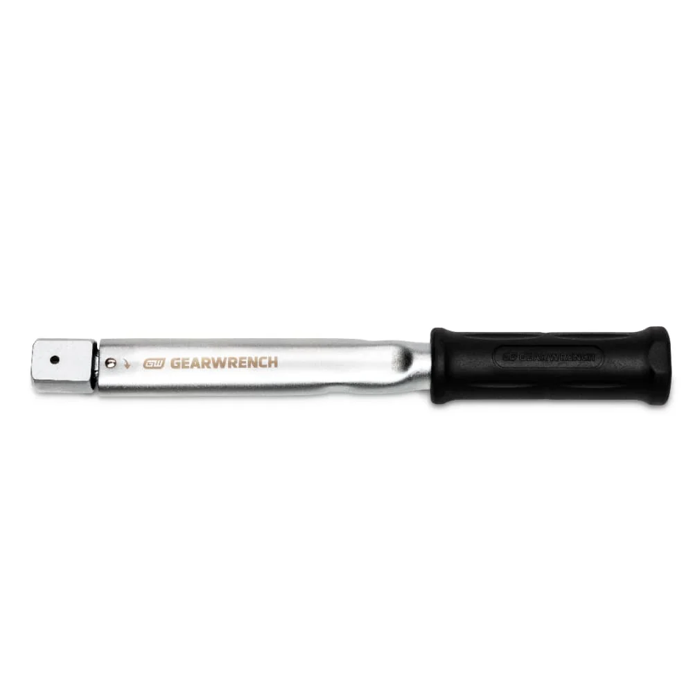 GearWrench 89463 9mm x 12mm Preset Interchangeable Head Torque Wrench 20-100Nm - Moutools