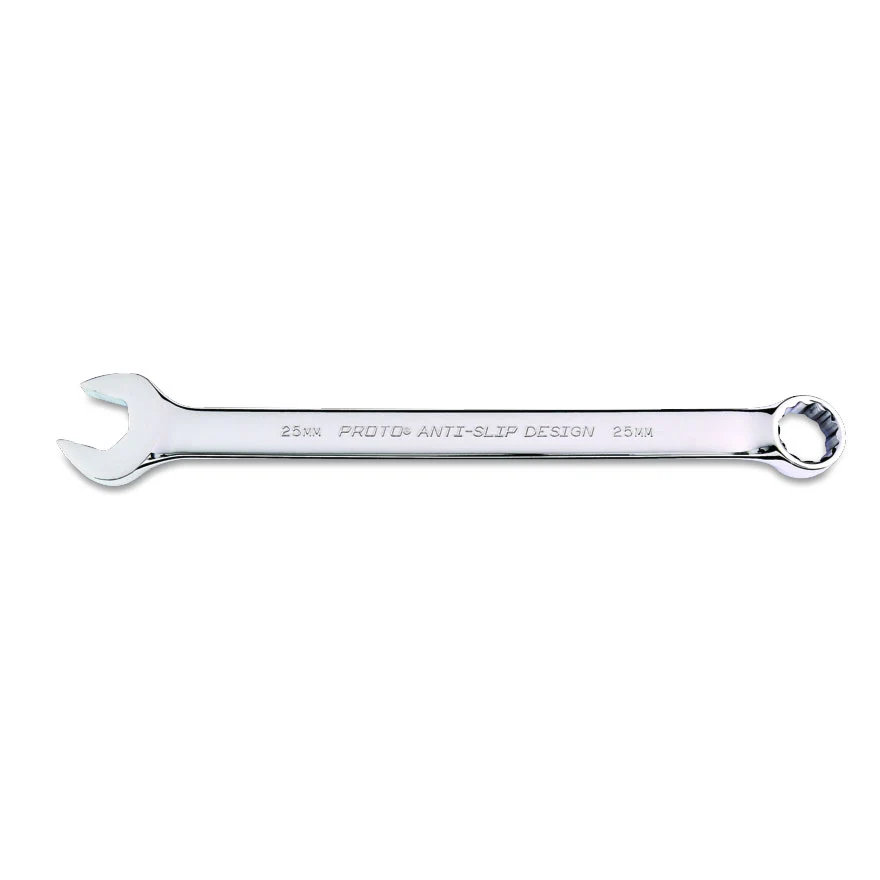 Proto J1225M-T500 Full Polish Combination Wrench 25 mm - 12 Point - Moutools