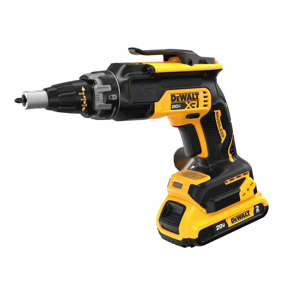 DeWalt DCF630D2 20V MAX XR Brushless Drywall Screwgun Kit (2.0Ah) - Moutools
