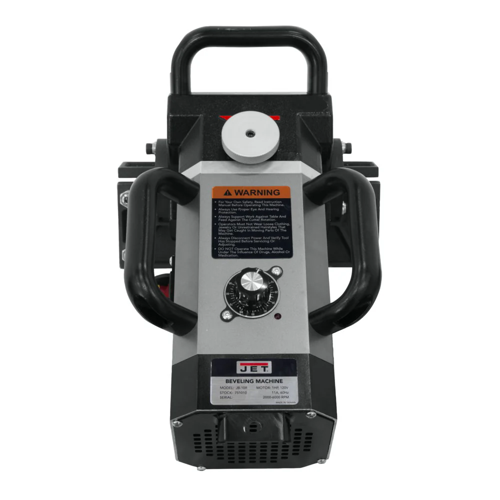 Jet JT9-751005 JB-10P Portable Plate Beveling Machine, Straight Only - Moutools
