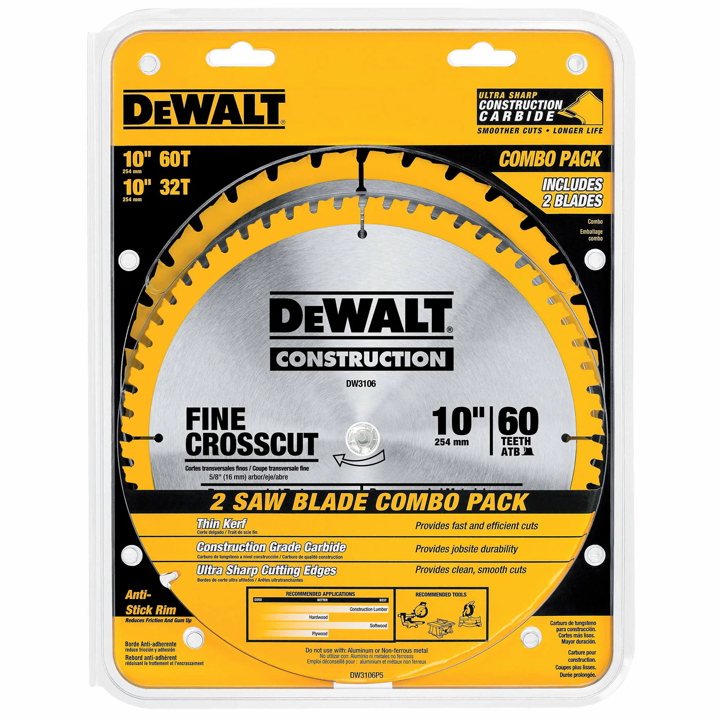 DeWalt DW3106P5 Construction 10