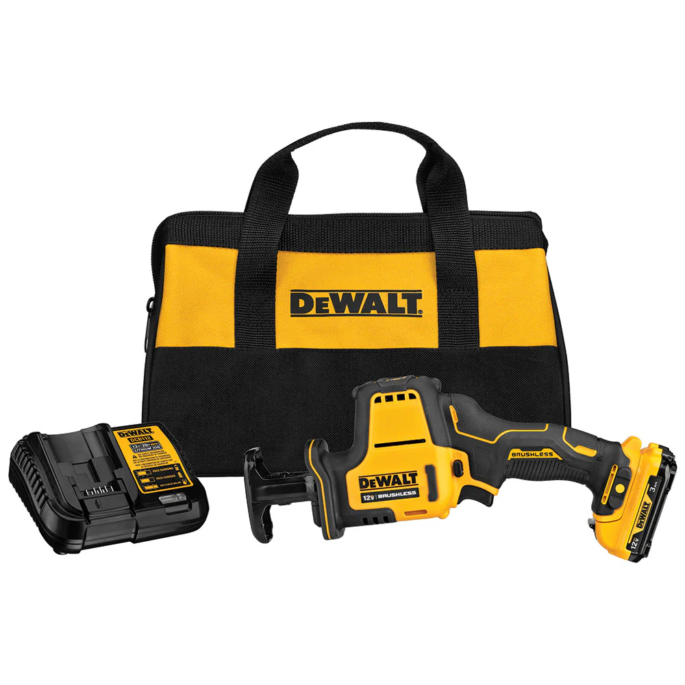 DeWalt DCS312G1 XTREME 12V MAX Brushless Cordless Reciprocating Saw Kit - Moutools