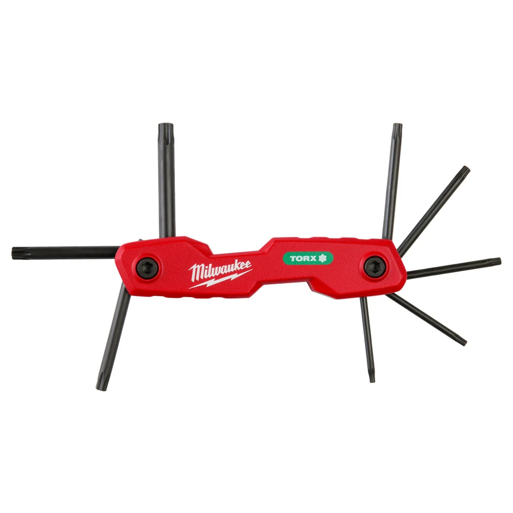 Milwaukee 48-22-2184 8-Key Folding Hex Key Set - Torx - Moutools