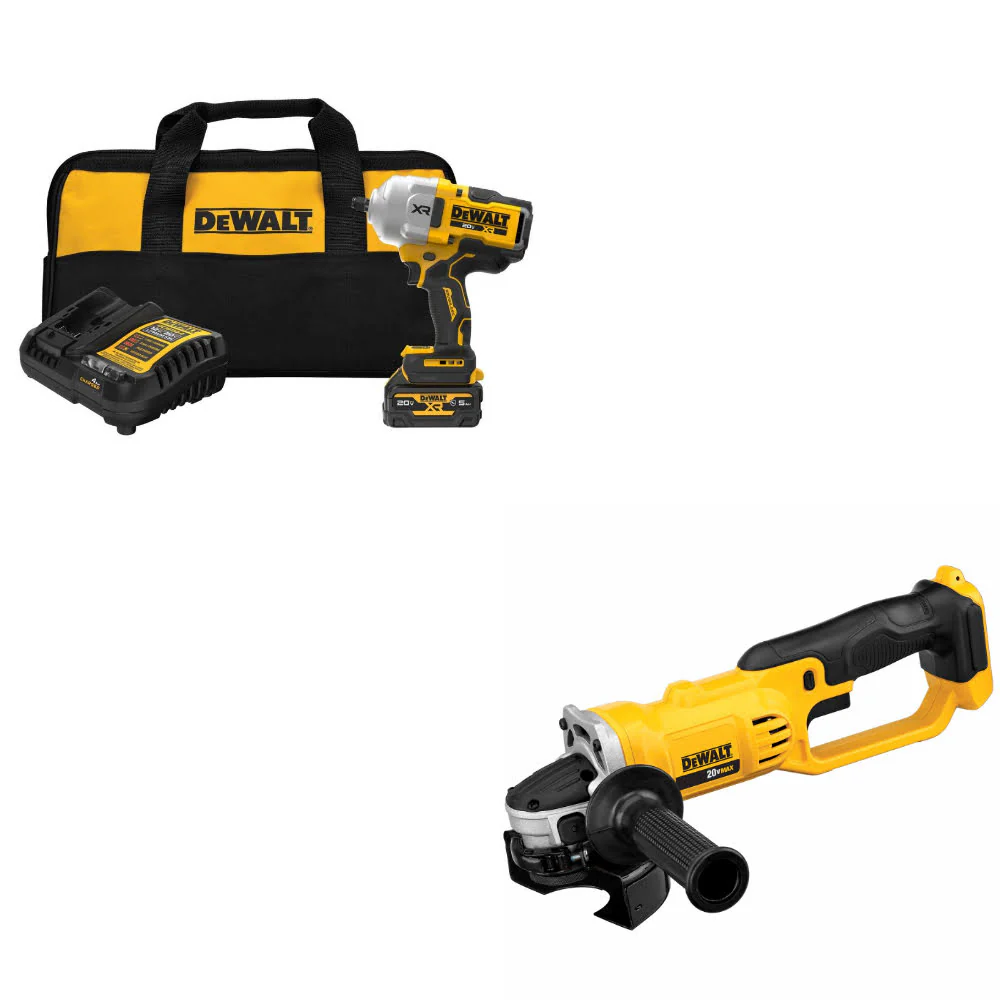 DeWalt DCF961GP1 20V MAX Impact Wrench Kit W/ FREE DCG412B 20V MAX Cut-Off Tool - Moutools