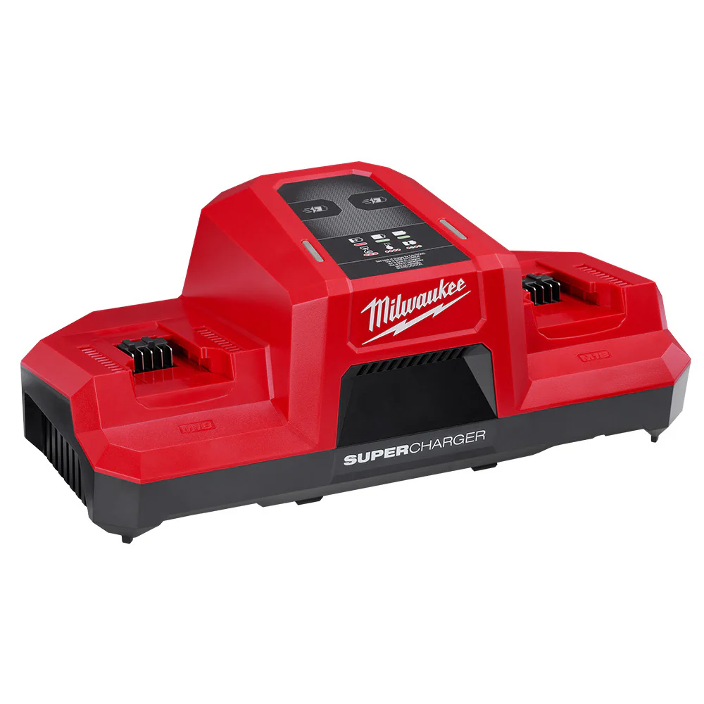 Milwaukee 48-59-1815 M18 Dual Bay Simultaneous Super Charger - Moutools