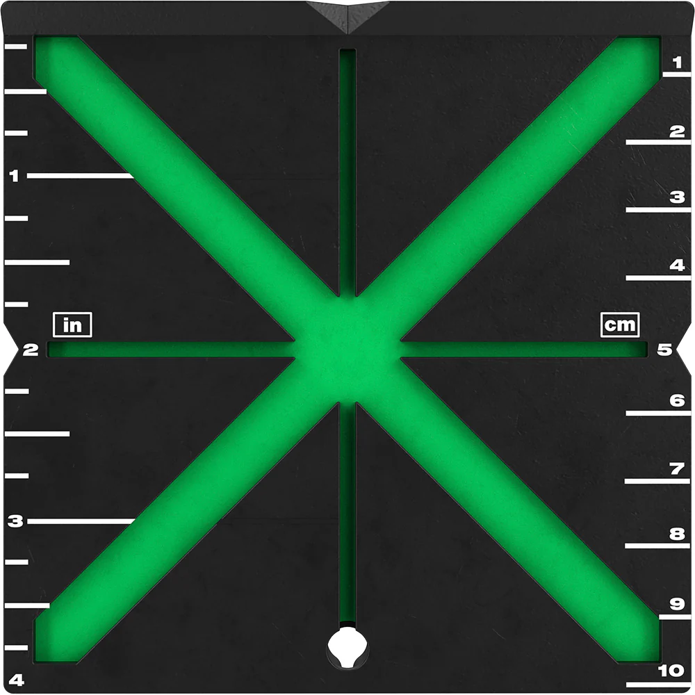 Milwaukee 48-35-1111 Responsive Laser Alignment Target - Moutools