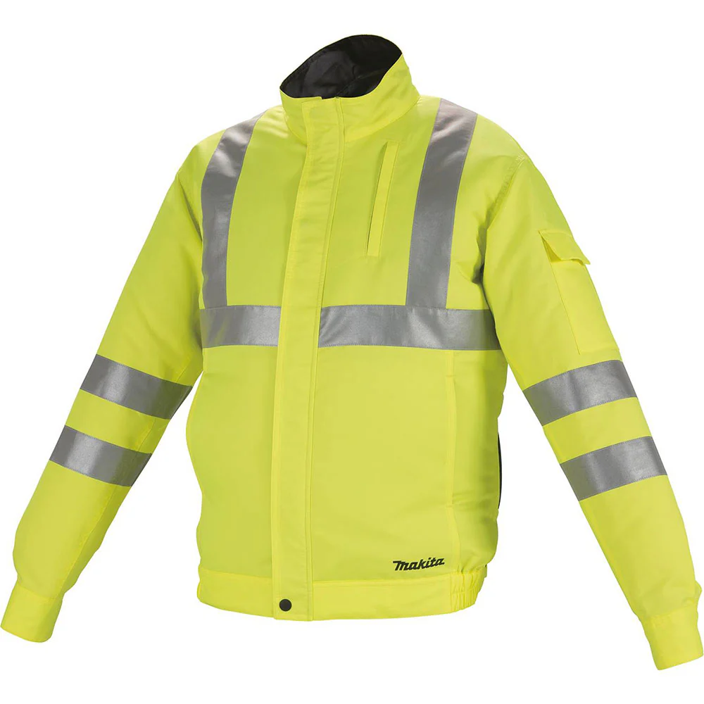 Makita DFJ214ZS 18V LXT Lithium-Ion Cordless High Visibility Fan Jacket (S) - Moutools