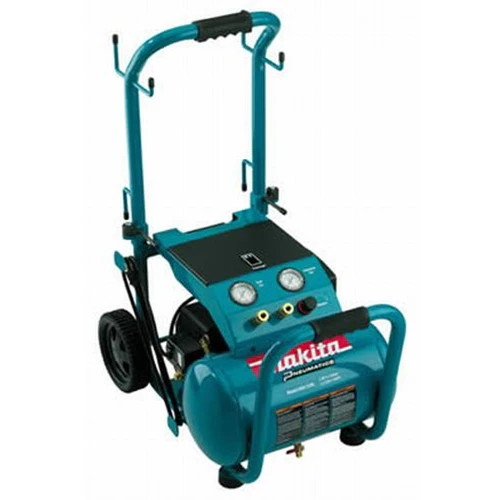 Makita MAC5200 5.2 Gal 3 H.P. Electric Air Compressor, Portable (w/wheels) Single Tank - Moutools