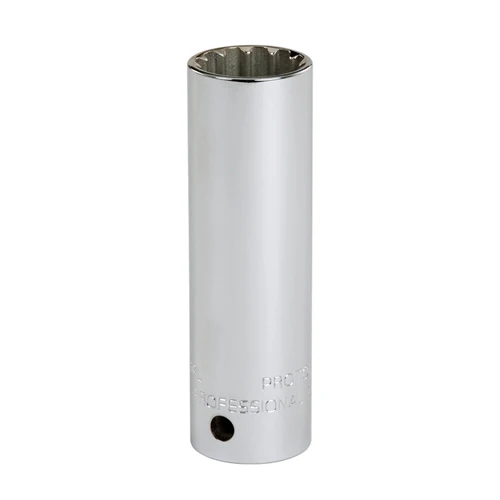 Proto J5326DPL 1/2 Drive 13/16 Deep Chrome Spline Socket #26 12-Spln - Moutools
