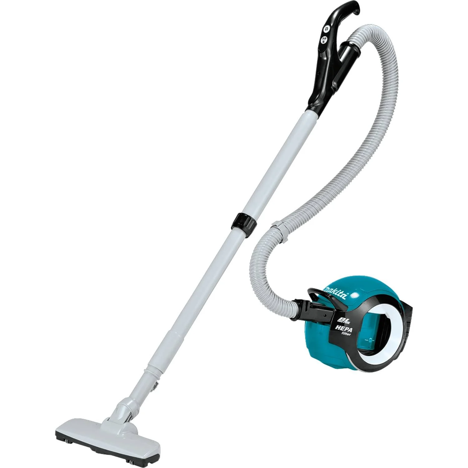 Makita DCL501Z 18V Brushless Cordless Cyclonic Canister HEPA Filter Vacuum - Moutools