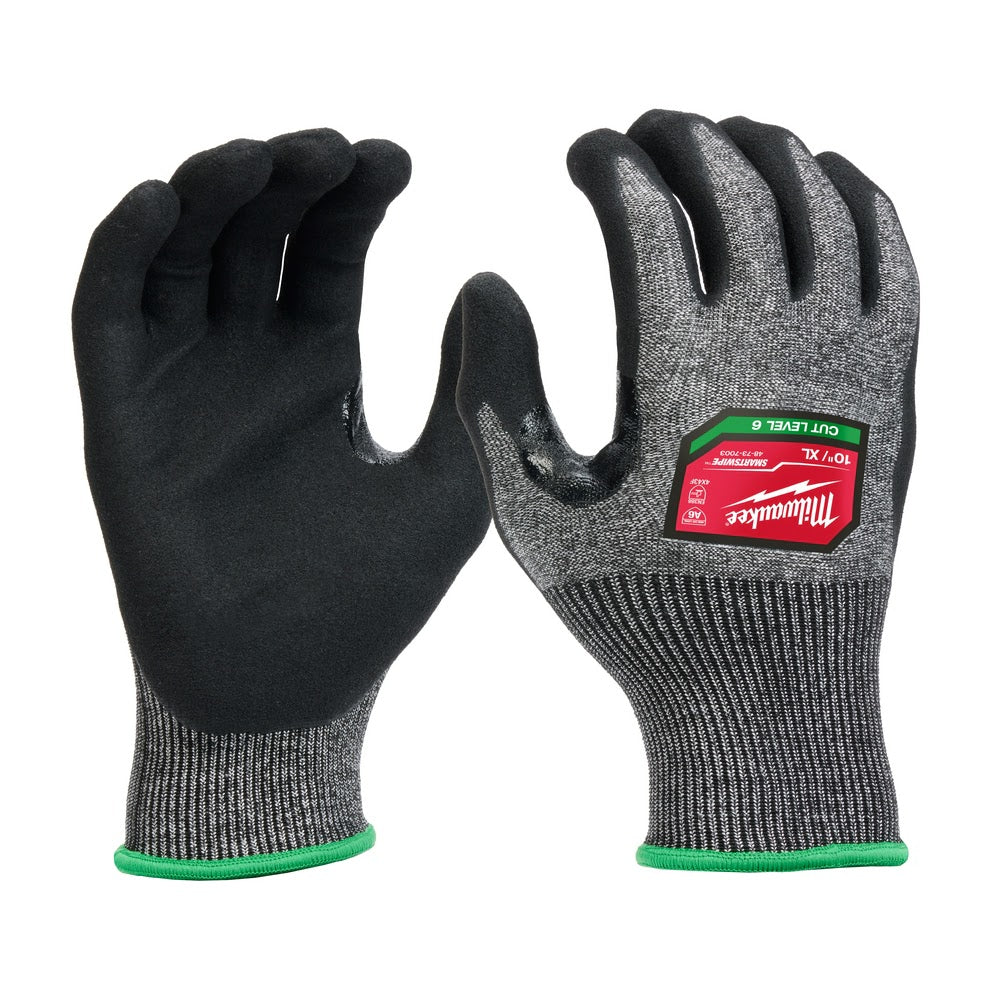 Milwaukee 48-73-7003 Cut Level 6 High-Dexterity Nitrile Dipped Gloves - XL - Moutools