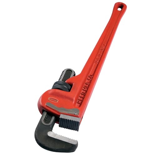 Reed RW24 Pipe Wrench, Heavy Duty, Ductile Iron - Straight 24