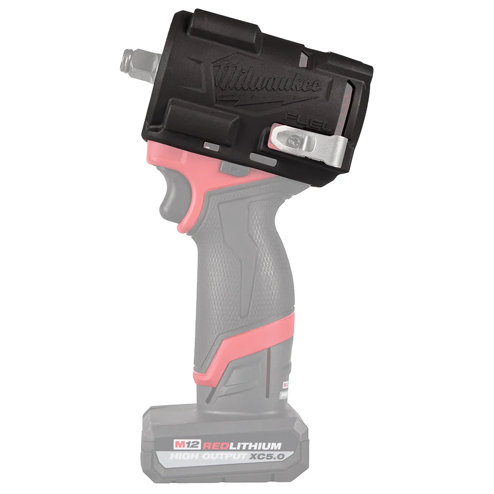Milwaukee 49-16-2562 M12 FUEL Stubby Impact Wrench Protective Boot - Moutools