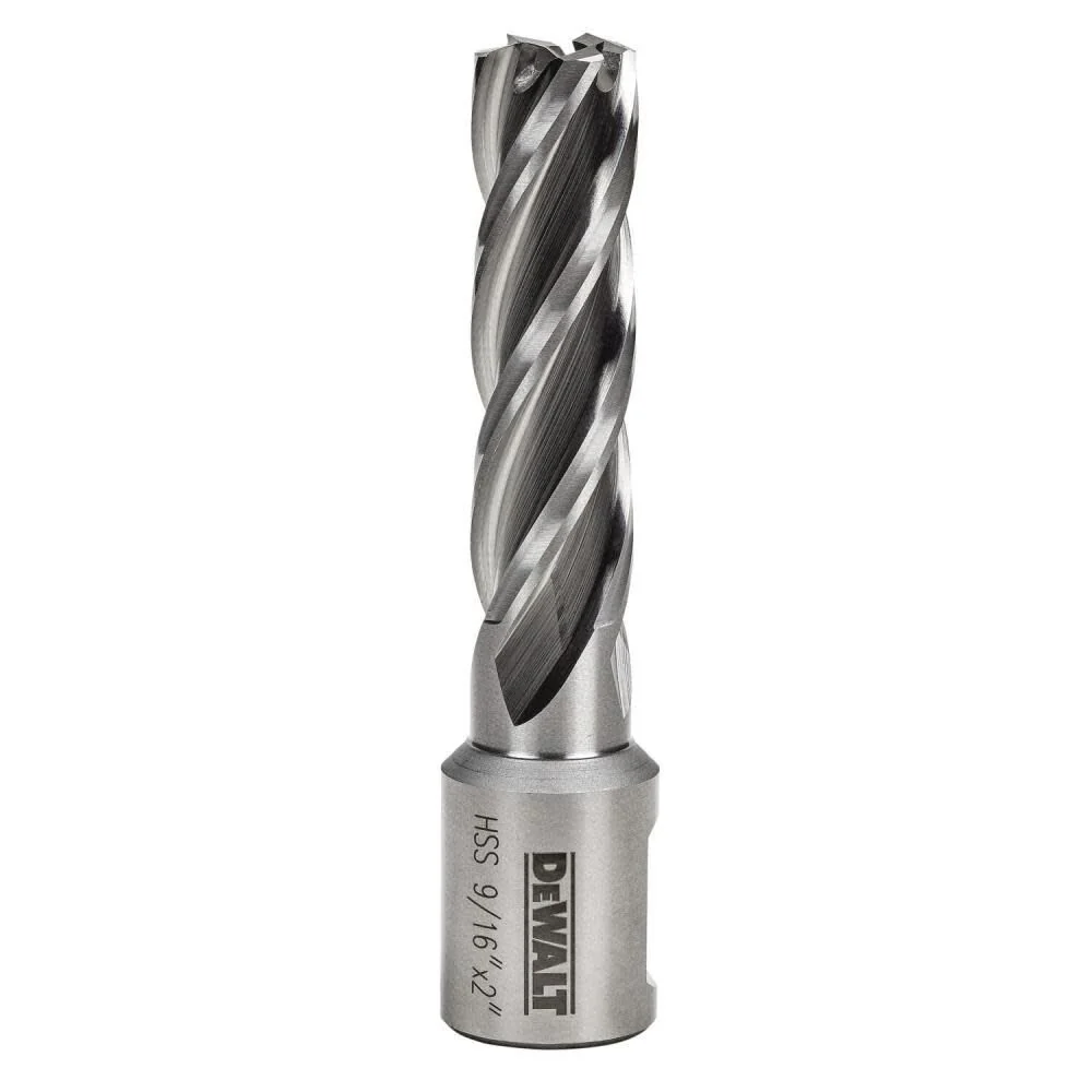 DeWalt DWAC02009 9/16IN X 2IN HSS Annular Cutter 3/4IN WD - Moutools