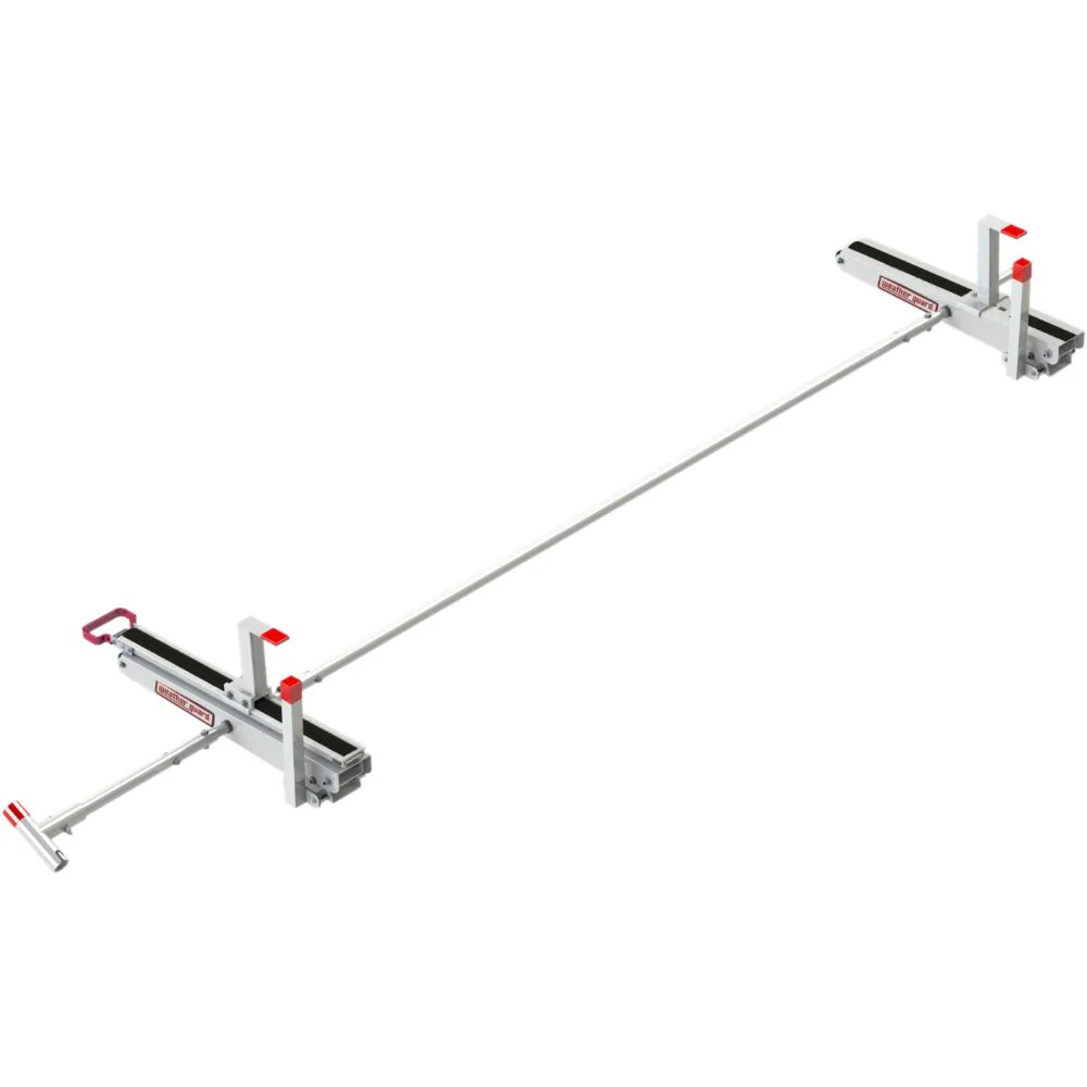WeatherGuard 2295-3-01 EZGLIDE2™ Drop-down Ladder Kit, Extended, Mid/High-Roof - Moutools