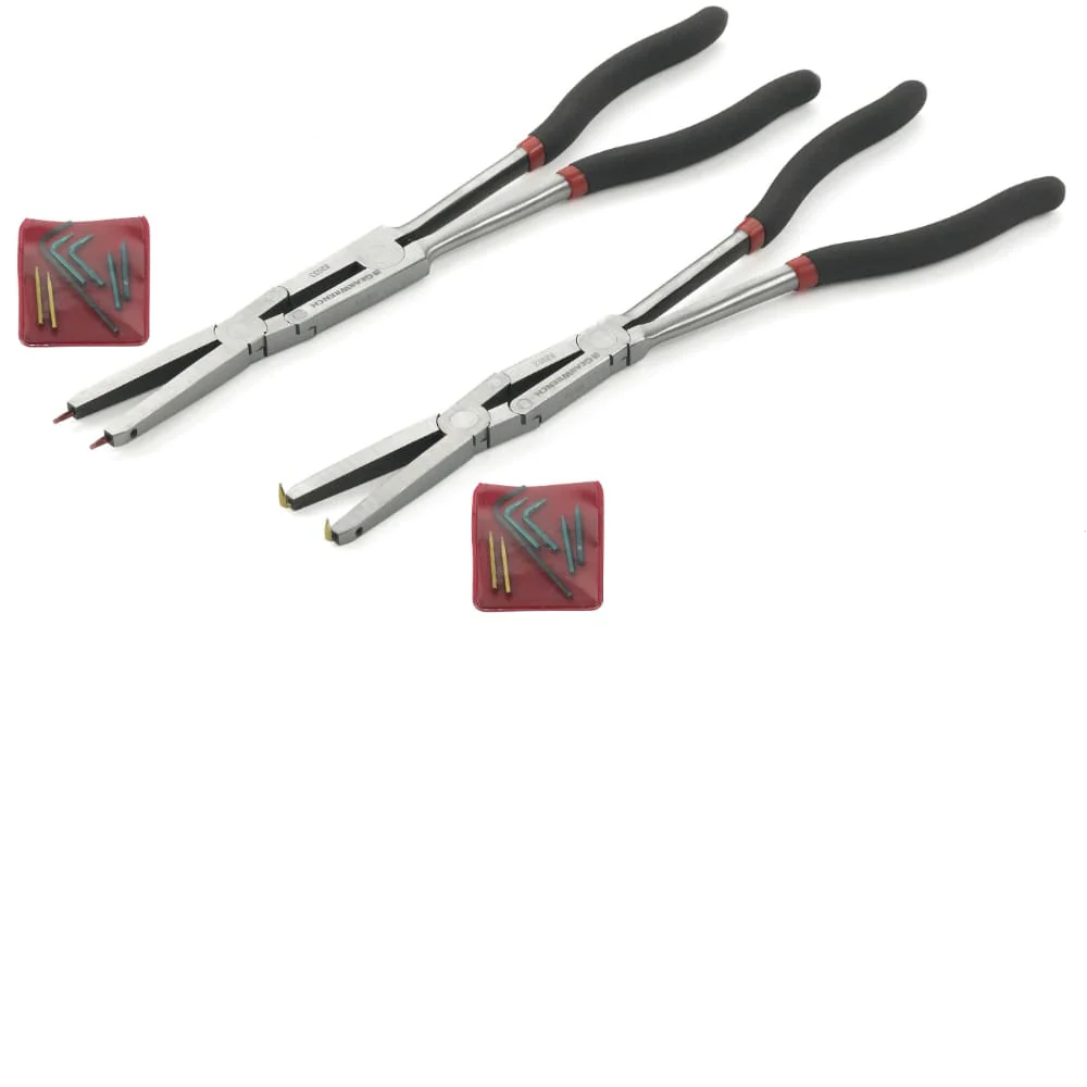 GearWrench 82110 2 Pc. Double-X Internal and External Snap Ring Plier Set - Moutools