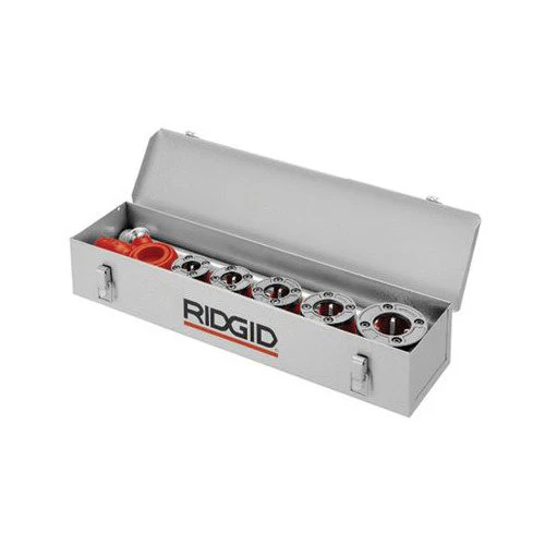 RIDGID 38625 Metal Carrying Case for 12-R Threader Holds 6 Dies - Moutools