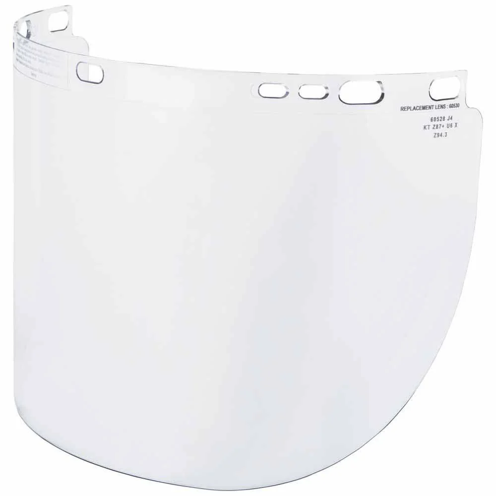 Klein Tools 60530 Replacement Face Shield Lens, Full Brim Hard Hat, Clear - Moutools