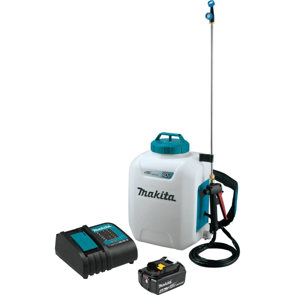 Makita XSU01SM1 18V LXT Lithium-Ion Cordless 2.6 Gallon Backpack Sprayer Kit (4.0Ah) - Moutools
