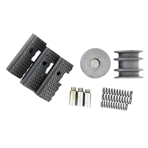 RIDGID 26187 Jaw Insert and Roll Set Accessory for PE Coated Pipe - Moutools