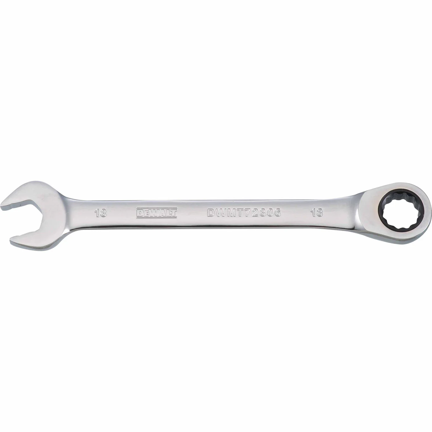 Dewalt DWMT72306OSP Mechanics Ratcheting Combination Wrench 18 MM - Moutools