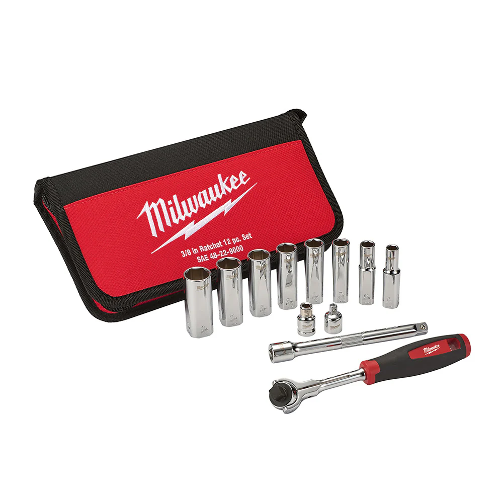 Milwaukee 48-22-9000 12 Piece 3/8