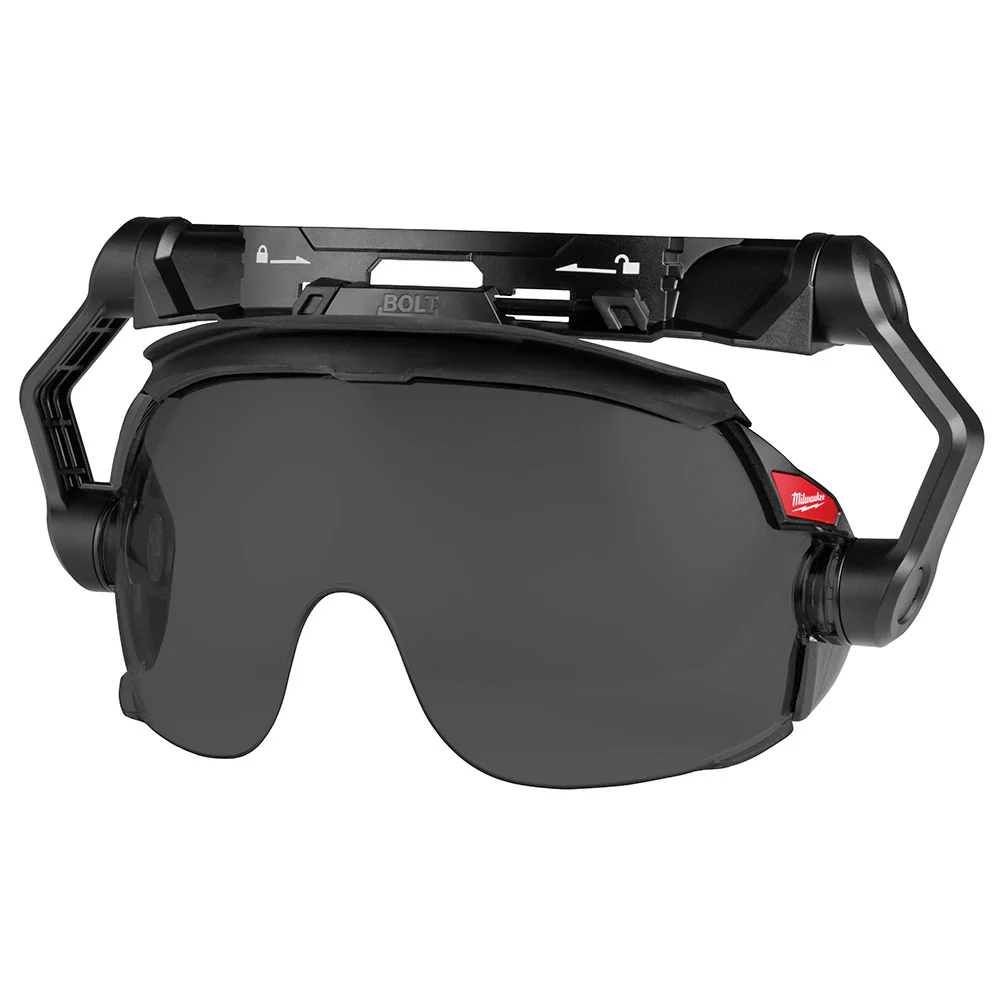 Milwaukee 48-73-1455 10pk Gasketed Tinted Eye Visor Replacement Lenses - Moutools