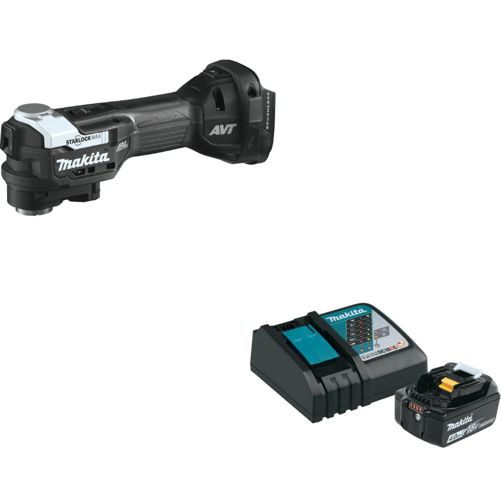 Makita XMT04ZB 18V LXT Multi-Tool, Bare W/ FREE BL1840BDC1 18V LXT Starter Pack - Moutools