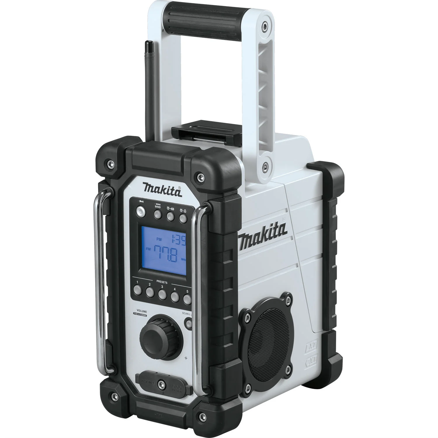 Makita XRM05W 18V LXT Lithium-Ion Cordless Job Site Radio, Tool Only - Moutools